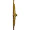 Ekena Millwork Haylynn Ceiling Medallion (Fits Canopies up to 1 1/4"), 29 1/8"OD x 1 1/4"ID x 4"P, Pharaohs Gold CM29HYPGS - alternate 2